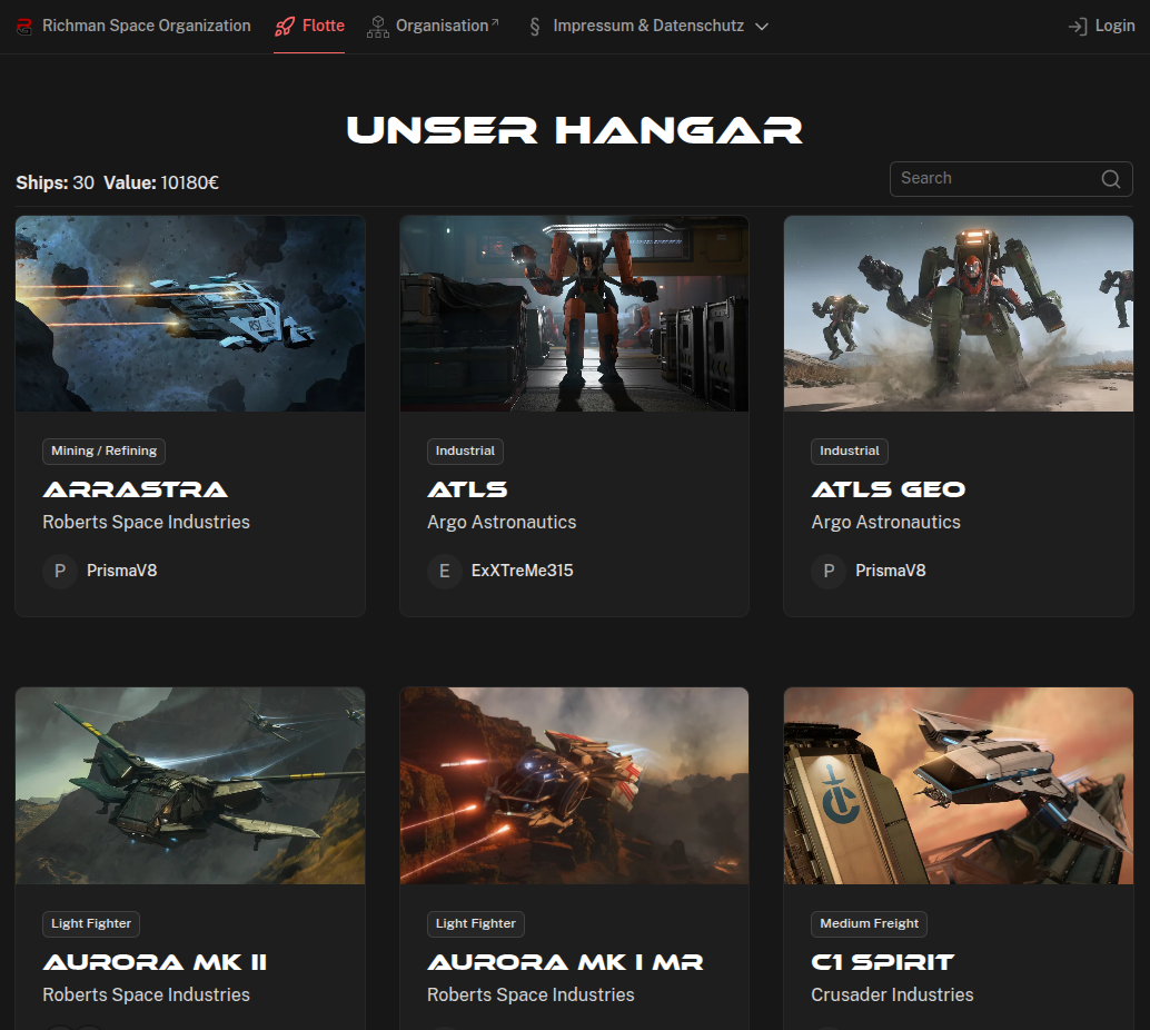 Rework Star Citizen Area